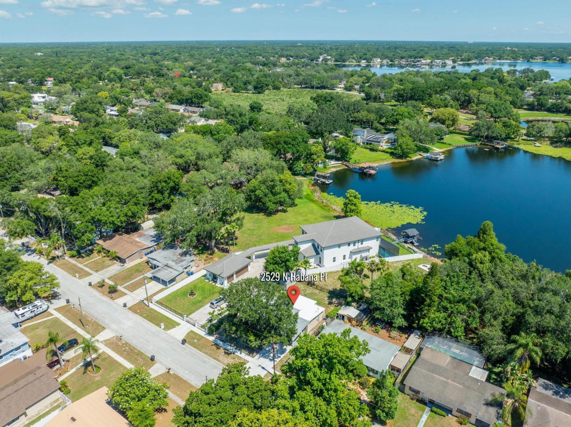 Lakefront Private Oasis In Tampa Bay Villa Exterior photo