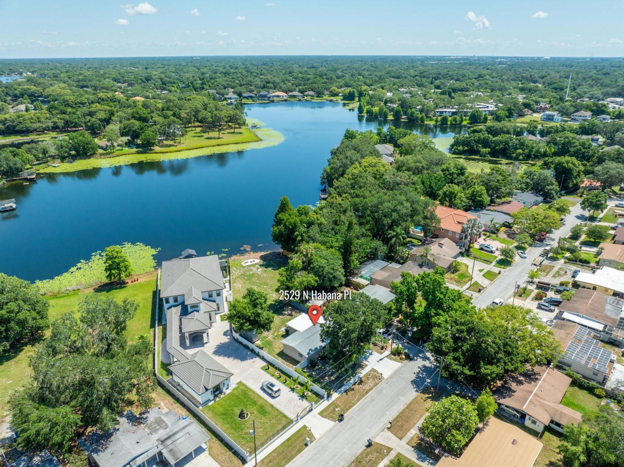 Lakefront Private Oasis In Tampa Bay Villa Exterior photo