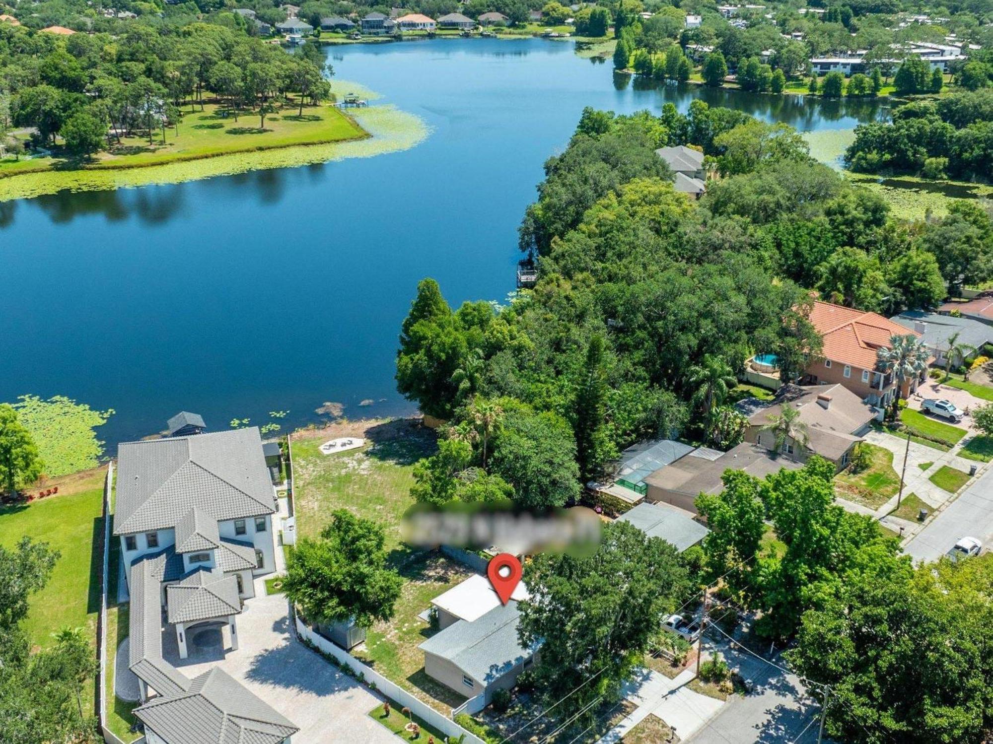 Lakefront Private Oasis In Tampa Bay Villa Exterior photo